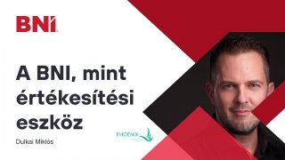 A BNI, mint értékesítési eszköz