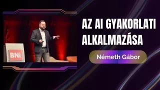 Németh Gábor - Az AI gyakorlati alkalmazása